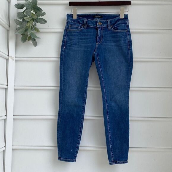 Ann Taylor Skinny Ankle Curvy Fit Jeans Blue Size 2P - Picture 2 of 10